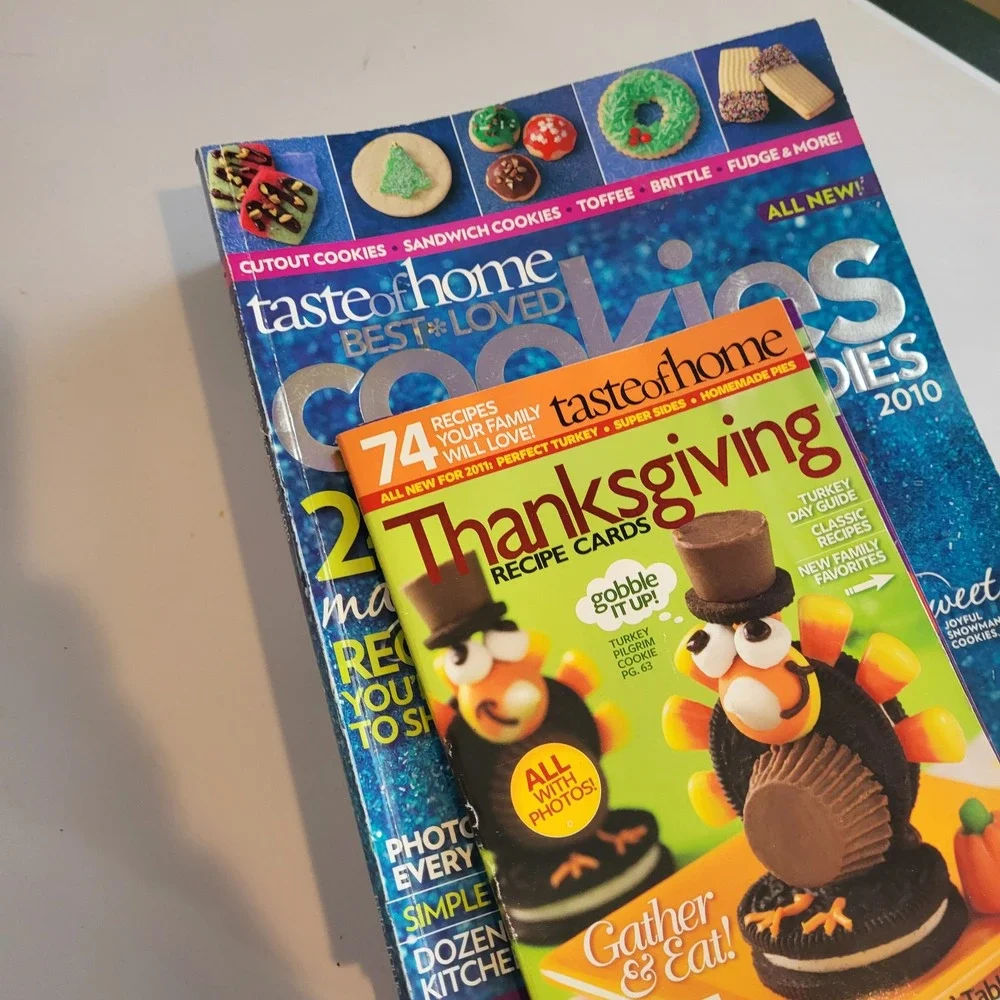 Taste of Home Magazine Lot 12 Holiday Cooking Baking Cookie Thanksgiving 2009-23